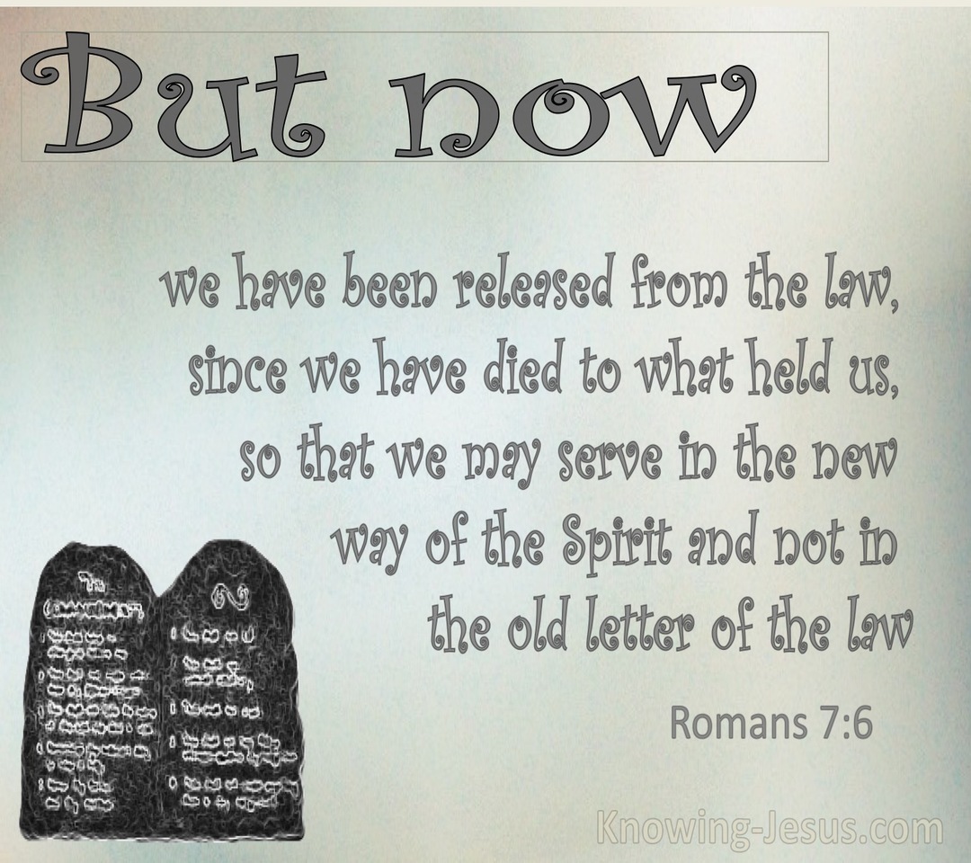 Romans 7:6 We Serve In Newness Of The Spirit (sage)